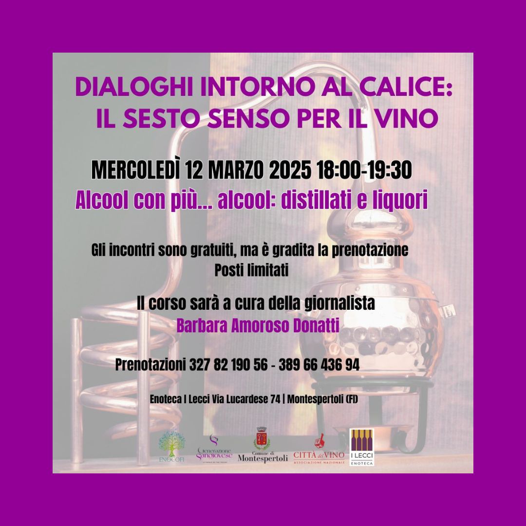 Let’s talk about alcohol… with more alcohol at Enoteca I Lecci